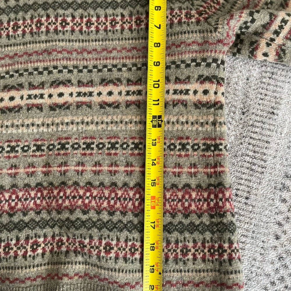 Pendleton Multicolor fair isle Patterned Cardigan - image 8